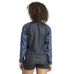 Clearance Terrex Trail Wind Running Jacket Women - Grey, Black Running Clothing