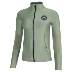 Cheap Texture Training Jacket Women - Jackets