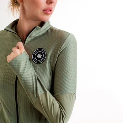 Cheap Texture Training Jacket Women - Jackets