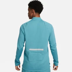 Outlet TF RDVN Element Half-Zip Running Top Men - Blue, Grey Running Clothing