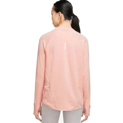Fashion Therma-Fit Element Crew Running Top Women - Beige, Grey Running Clothing