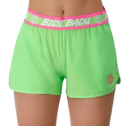 Hot Tiida Tech 2in1 Shorts Women - Neon Green, Pink Shorts