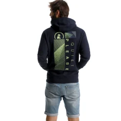 Flash Sale Tile Hoody Men - Dark Blue Hoodies & Sweaters