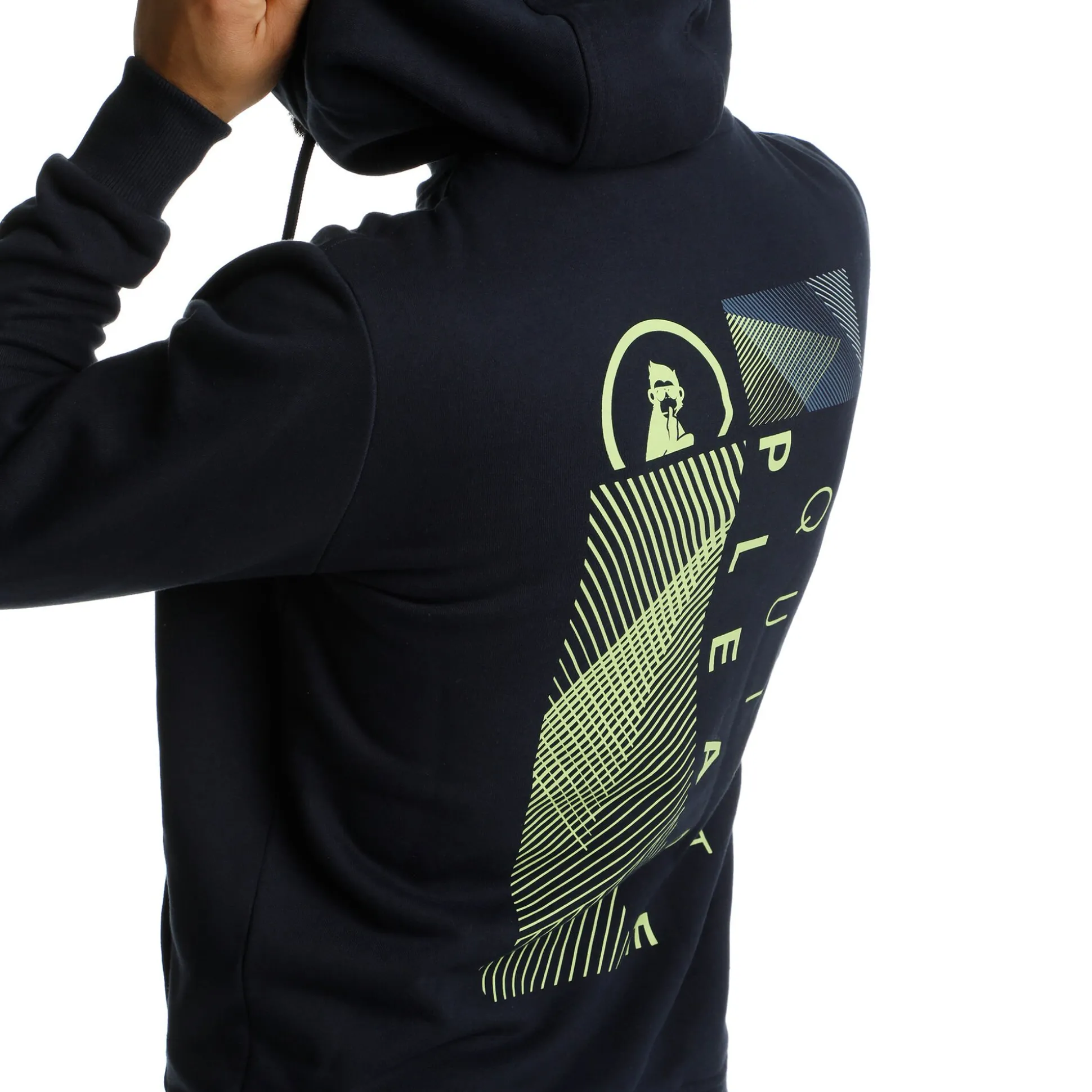Flash Sale Tile Hoody Men - Dark Blue Hoodies & Sweaters