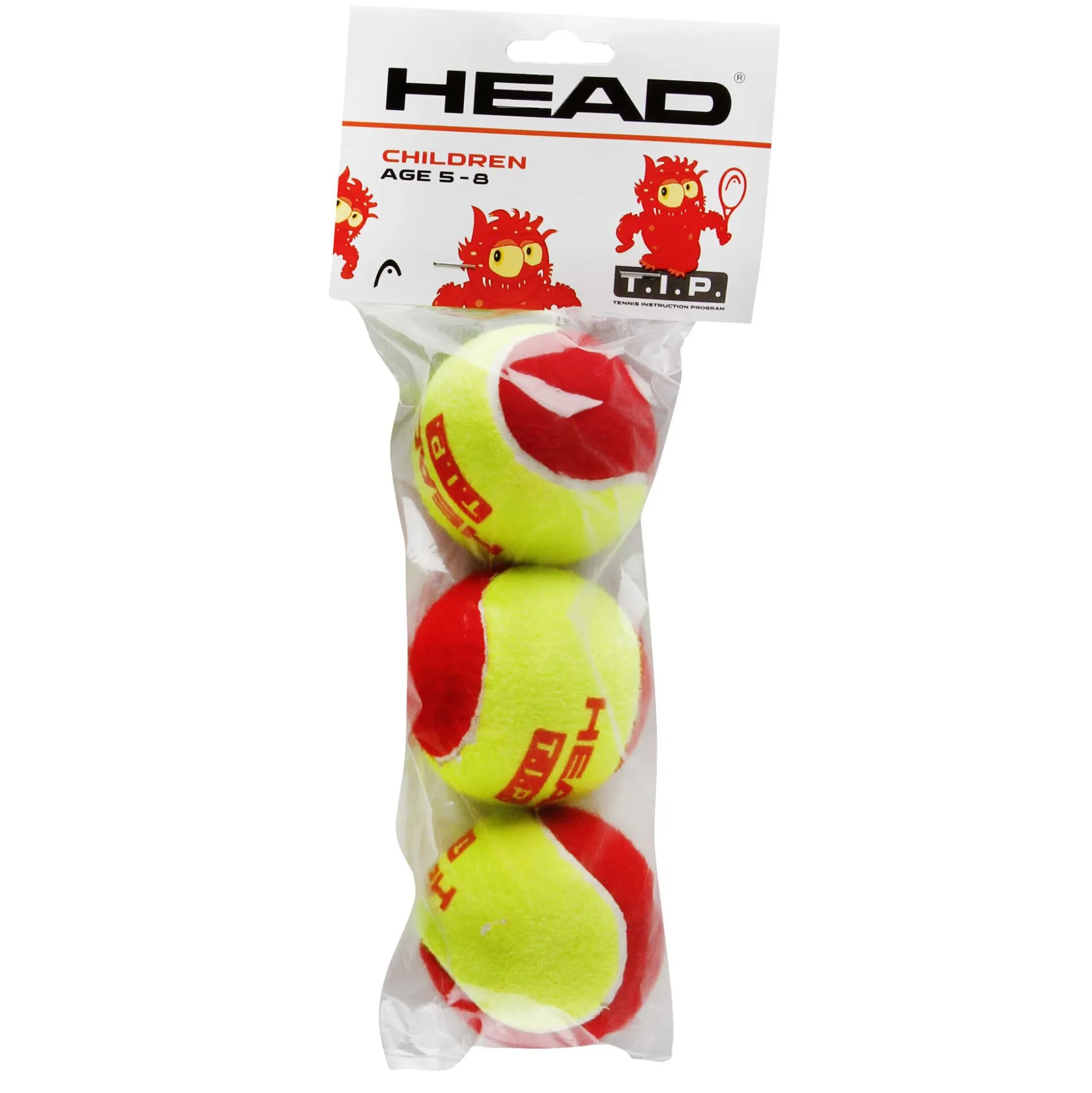 Clearance TIP Red (Stage 3) 3 Pack Play & Stay|Practice Balls