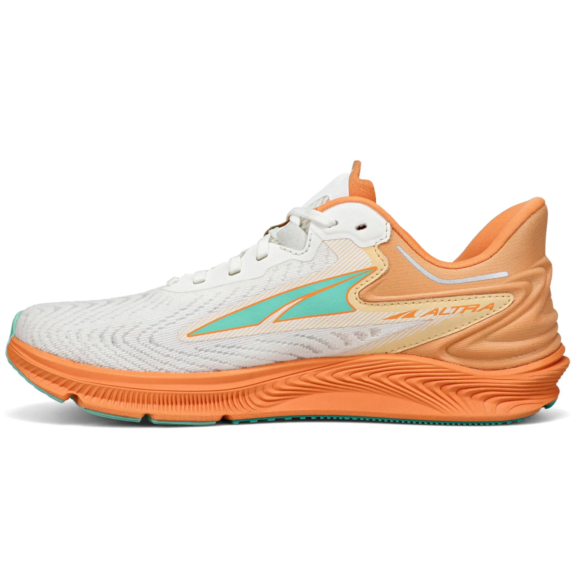 Store Torin 6 Neutral Running Shoe Women - White, Orange Running Shoes