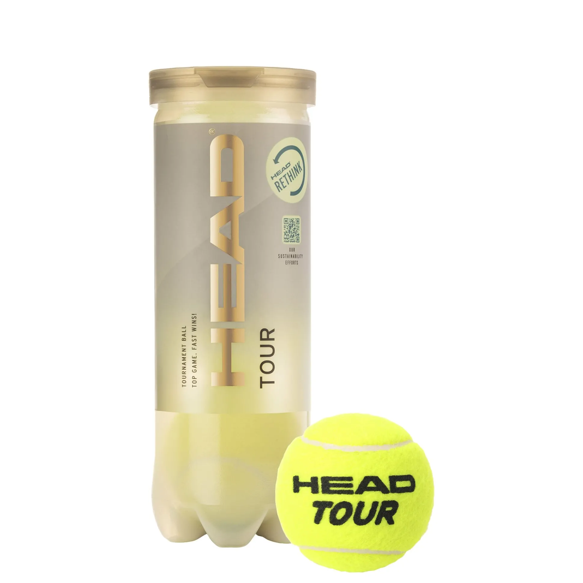 Best Tour 3 Ball Tube Regular Balls|Itf-Approved