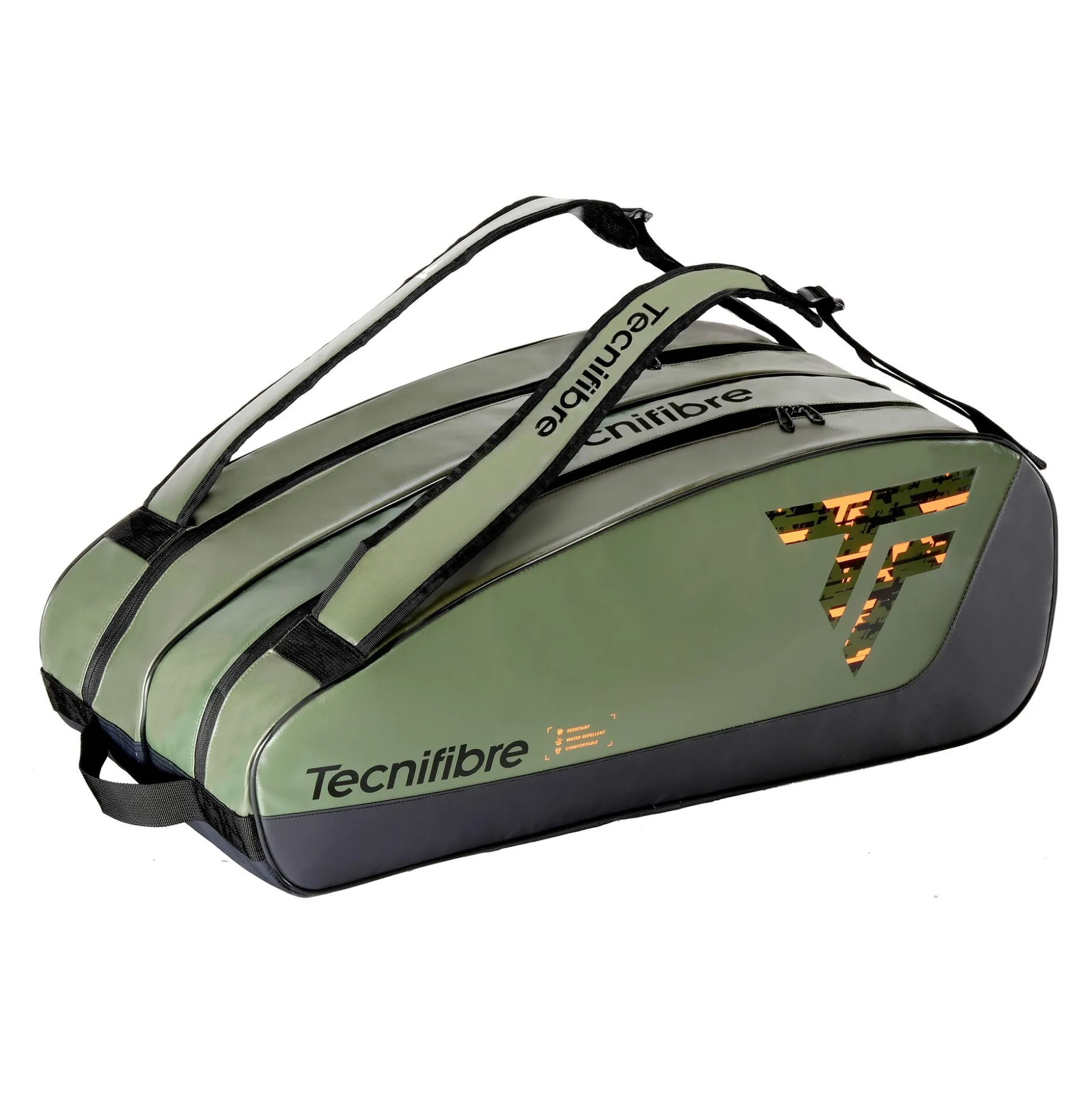 Outlet Tour Endurance Racket Bag 12 Pack - Khaki Racket Bags