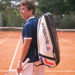Hot Tour Endurance Racket Bag 15 Pack - White, Black Racket Bags