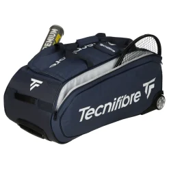 Sale Tour Endurance Rolling Racket Bag - Dark Blue Racket Bags