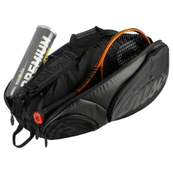 Shop Tour Racket Bag 6 Pack Special Edition - Black, Schwarz Glänzend Racket Bags