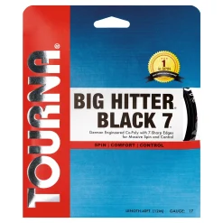 Online Big Hitter 7 String Set 12m - Black String Sets