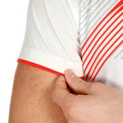 Discount Tournament Polo Men - White, Red Shirts