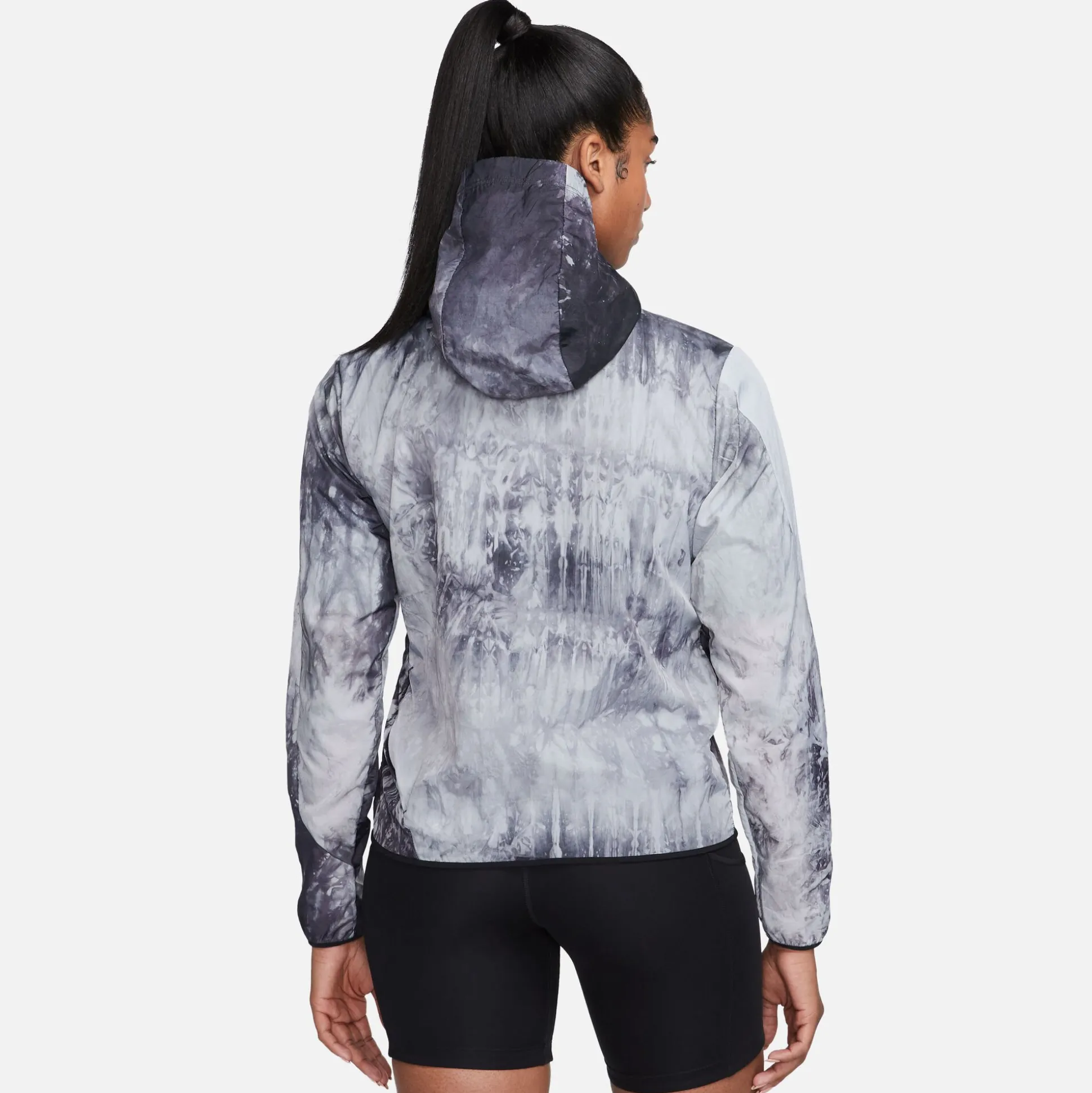 Hot Trail Running Jacket Women - Black, Grey Running Clothing