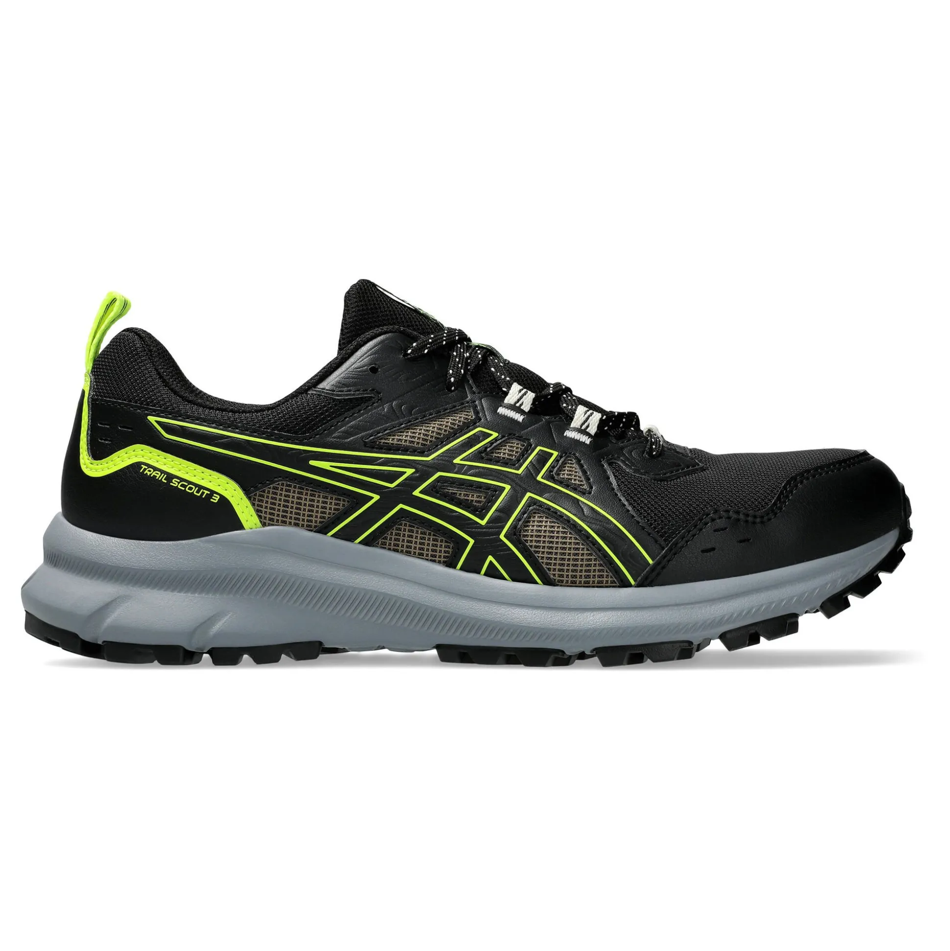 Store Trail Scout 3 Trail Running Shoe Men - Black, Yellow Running Shoes