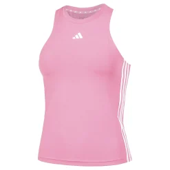 Shop Training ES 3 Stripes Tank Top Women - Pink, White Tops