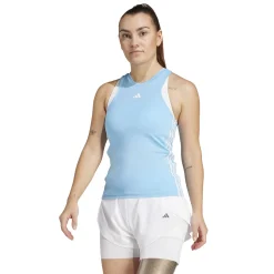 Flash Sale Training Essential 3 Stripes Tank Top Women - Blue, White Tops