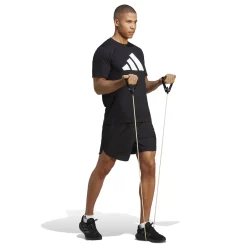 Flash Sale Training Essential Feel Ready Logo T-Shirt Men - Black, White Shirts