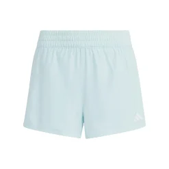 Shop Training Essential 3Stripes Shorts Girls - Mint, White Shorts