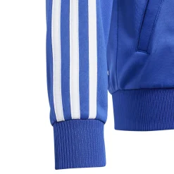 Cheap Training Essentials 3 Stripes Zip Hoodie Kids - Blue, White Jackets