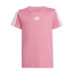 Clearance Training Essentials 3 Stripes T-Shirt Kids - Pink, White Shirts