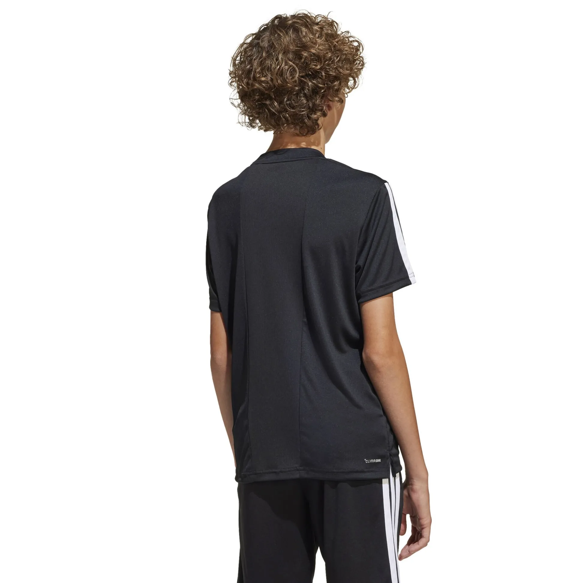 Online Training Essentials 3 Stripes T-Shirt Kids - Black, White Shirts