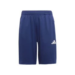 New Training Essentials 3 Stripes Shorts Kids - Dark Blue, White Shorts