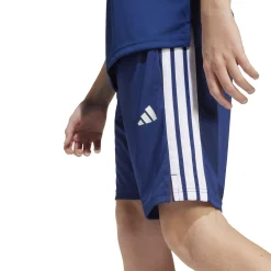 New Training Essentials 3 Stripes Shorts Kids - Dark Blue, White Shorts