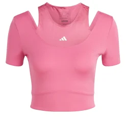 Best Training HIIT AEROREADY Crop Training T-Shirt Women - Shirts