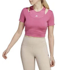 Best Training HIIT AEROREADY Crop Training T-Shirt Women - Shirts