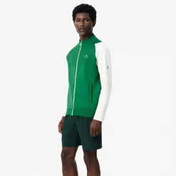 Store Training Jacket Men - Green, White Jackets