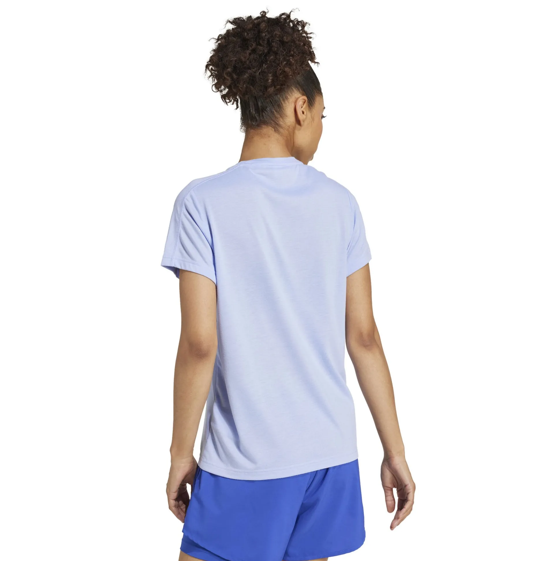 New Training-Essential Crew T-Shirt Women - Light Blue Shirts