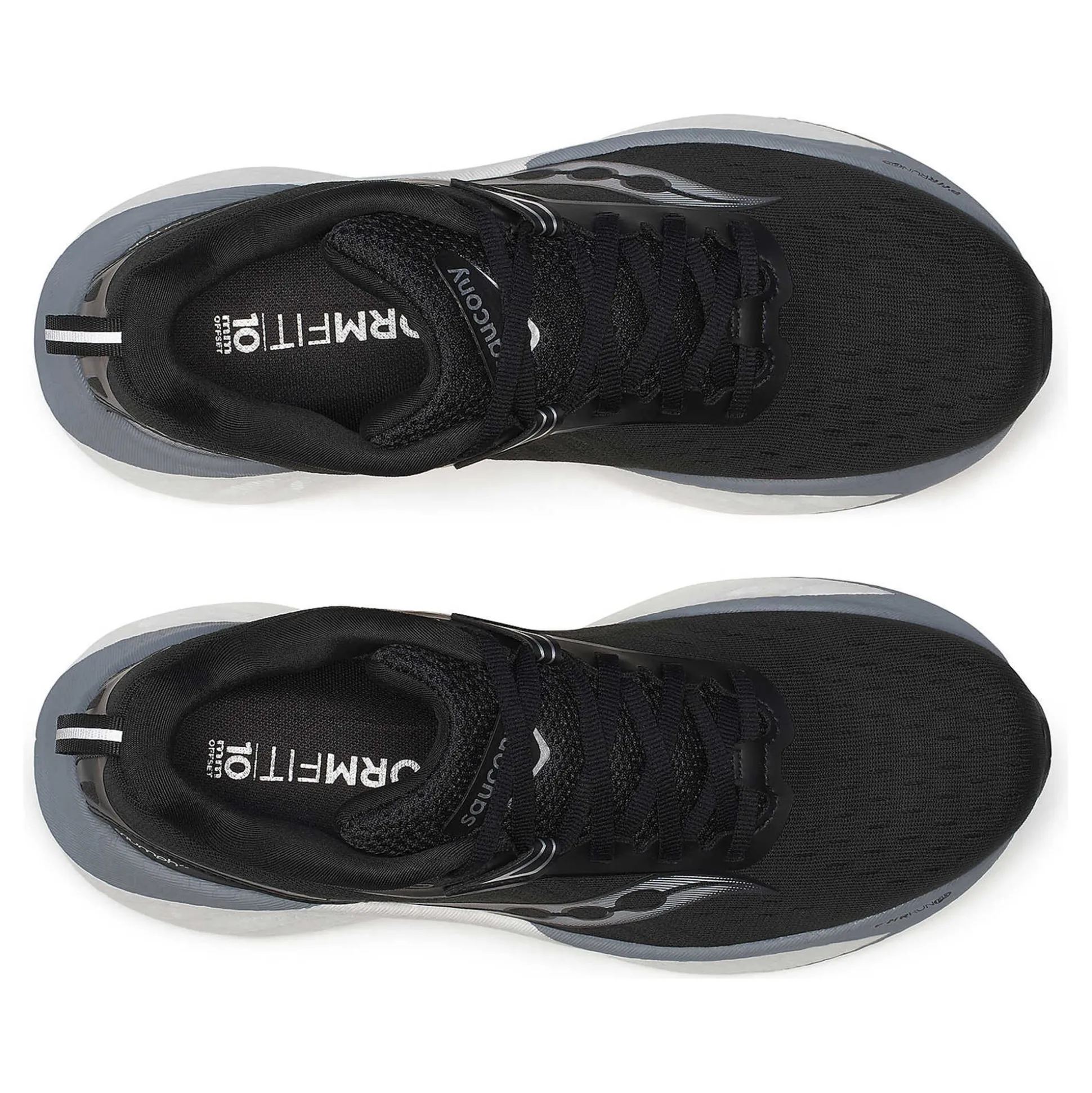 Fashion Triumph 22 Neutral Running Shoe Women - Black, White Running Shoes