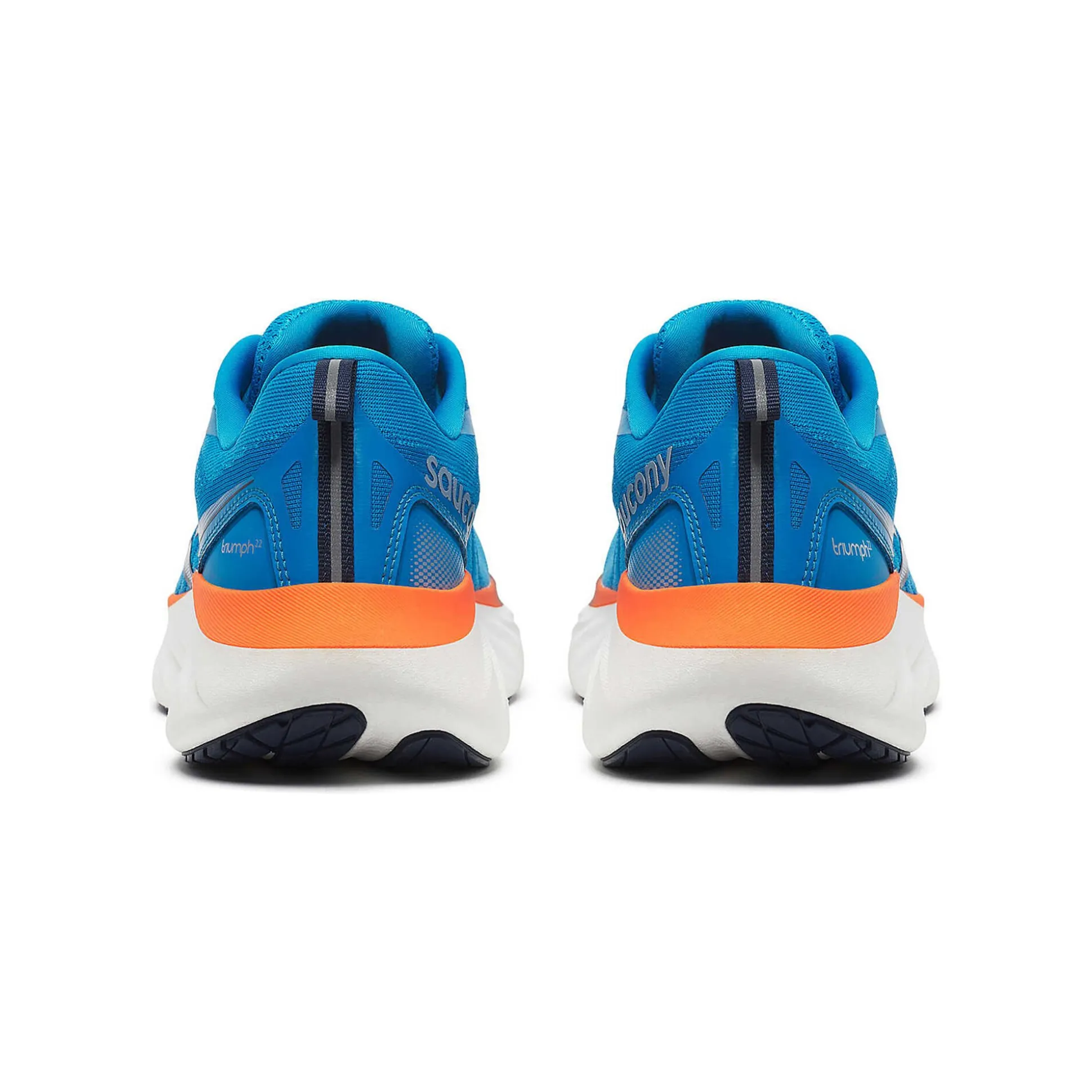 Best Triumph 22 Neutral Running Shoe Men - Blue, Orange Running Shoes