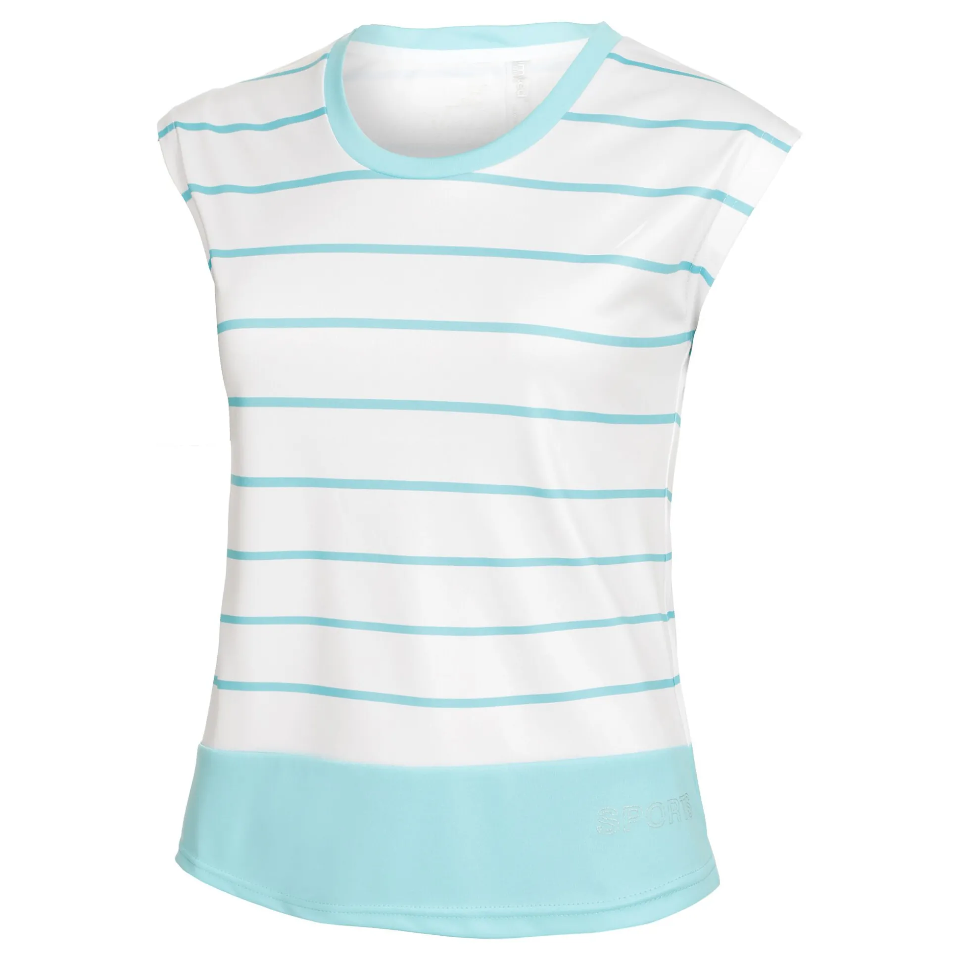 Discount T-Shirt Women - White, Turquoise Shirts