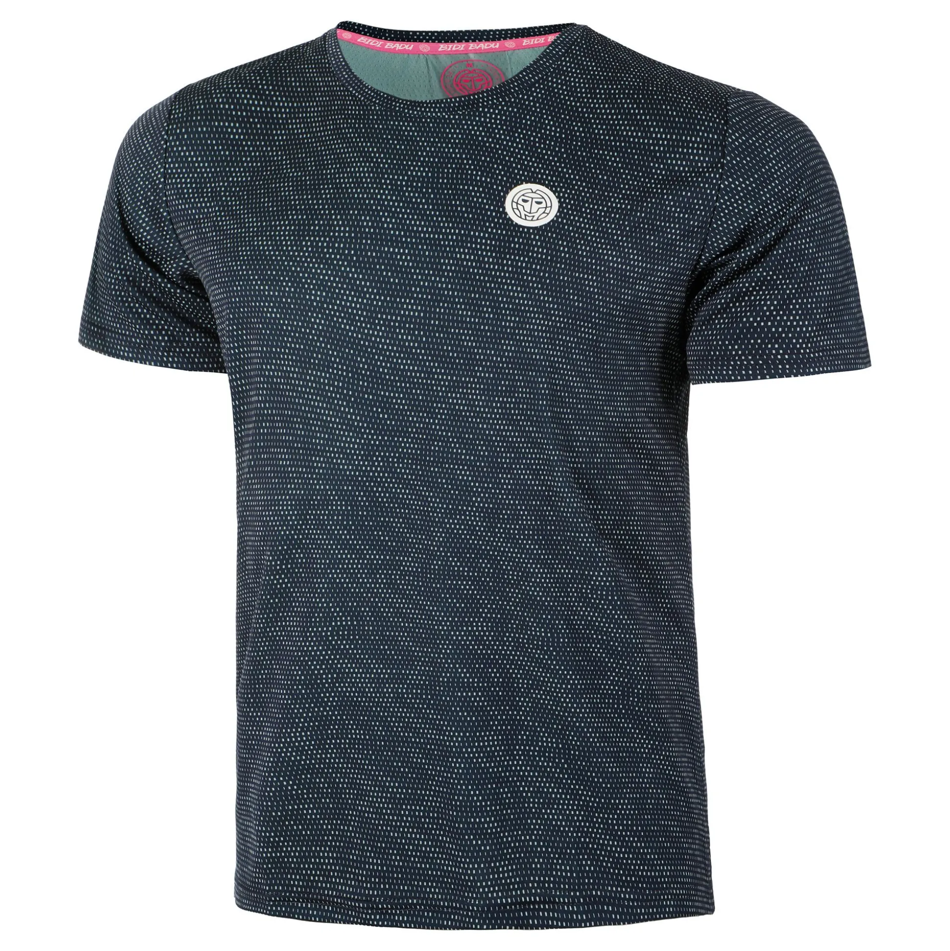 Hot Twiggy Crew Two Colored T-Shirt Men - Dark Blue Shirts