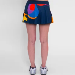Flash Sale Twiggy Printed Wavy Skirt Women - Dark Blue, Multicoloured Skirts