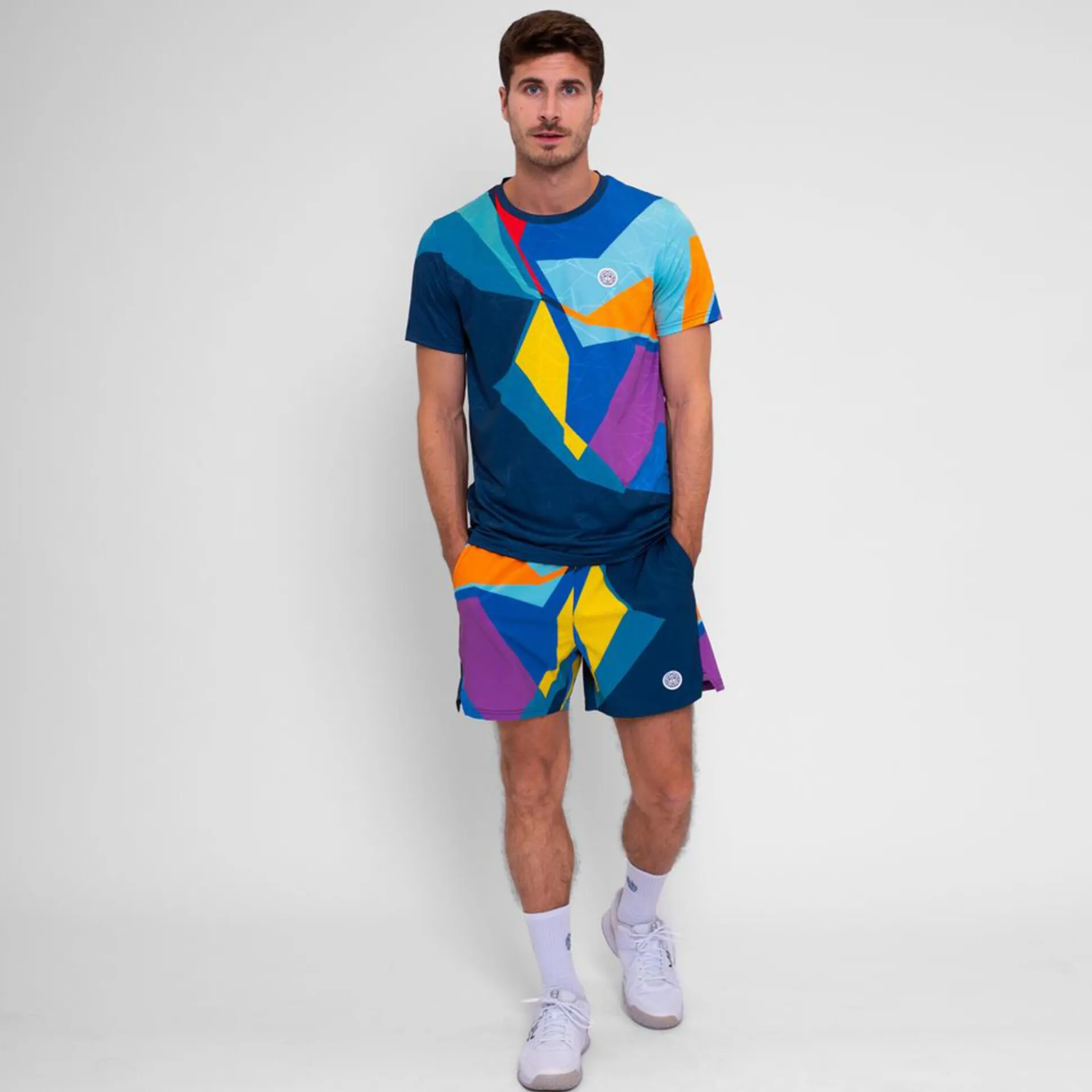 Online Twiggy Shorts Men - Dark Blue, Multicoloured Shorts
