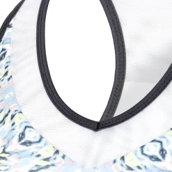 Online Tye Dye Groove Tank Top Women - White, Blue Tops