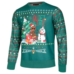 Flash Sale Ugly Christmas Sweatshirt Men - Green, Multicoloured Hoodies & Sweaters