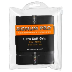 Discount Ultra Soft Grip 5 Pack - Black Grips