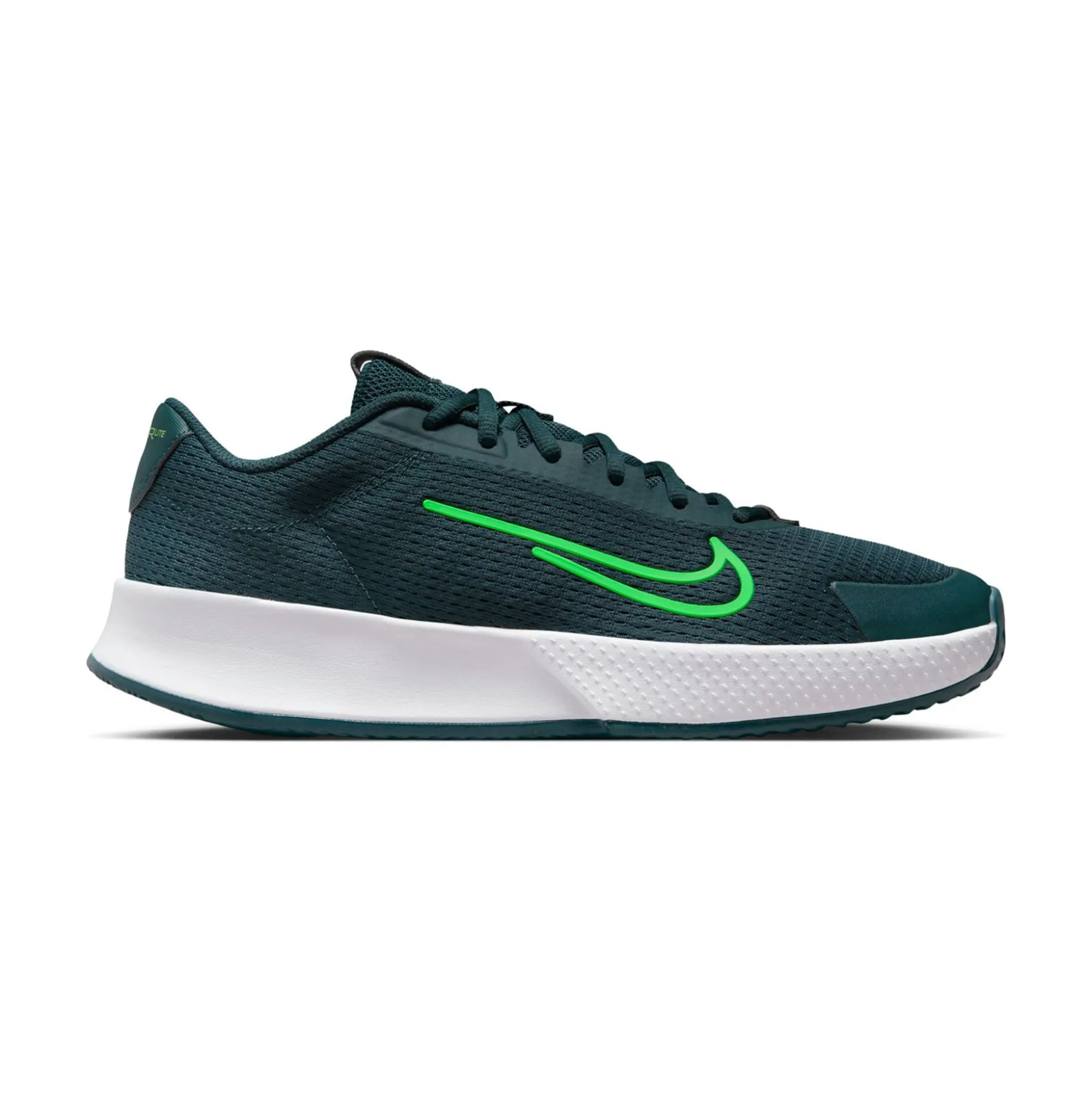 Fashion Vapor Lite 2 Clay Court Shoe Kids - Dark Green, Neon Green Clay Court Shoes
