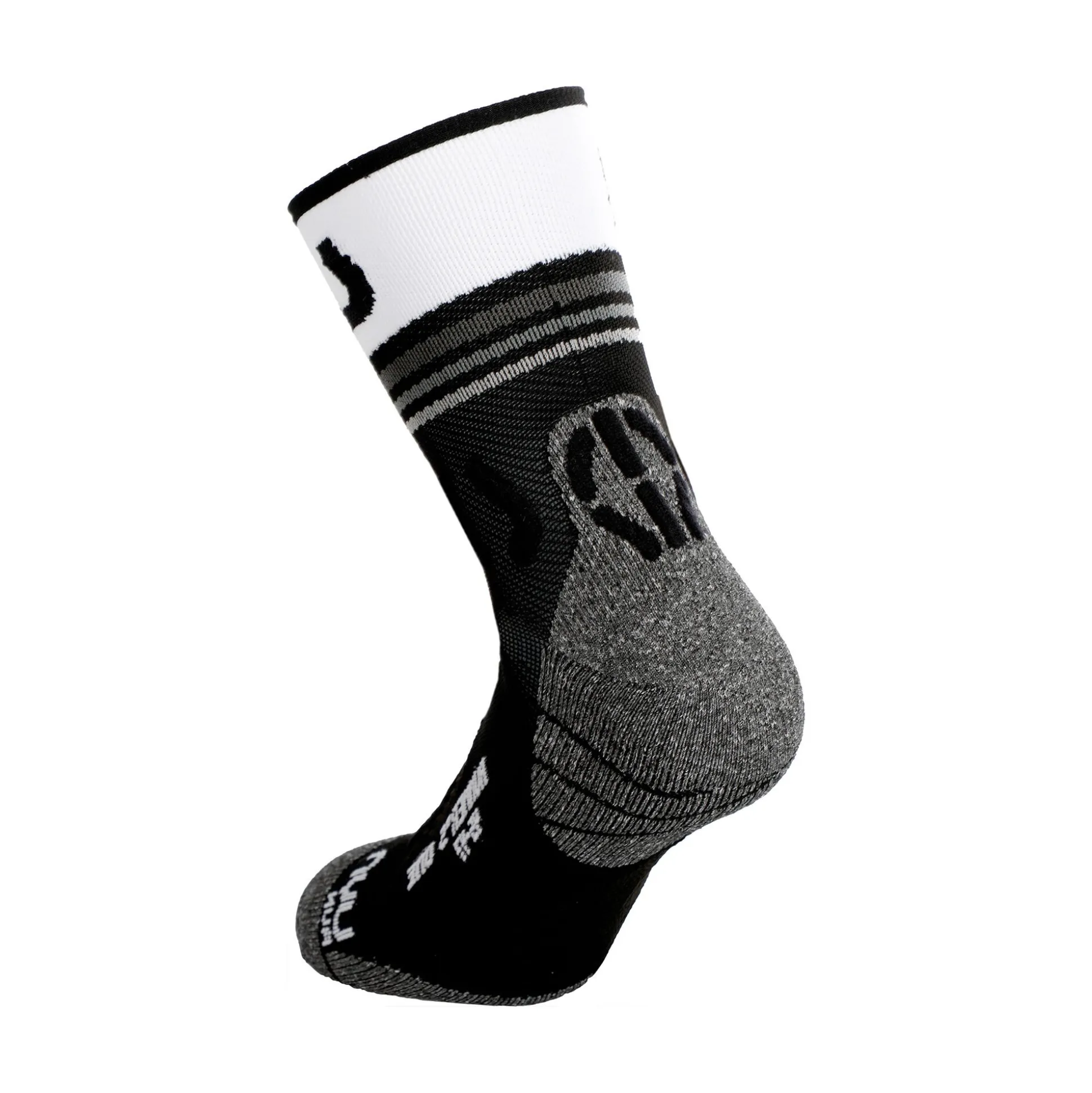 Best Veloce Running Socks Men - Black, White Running Clothing