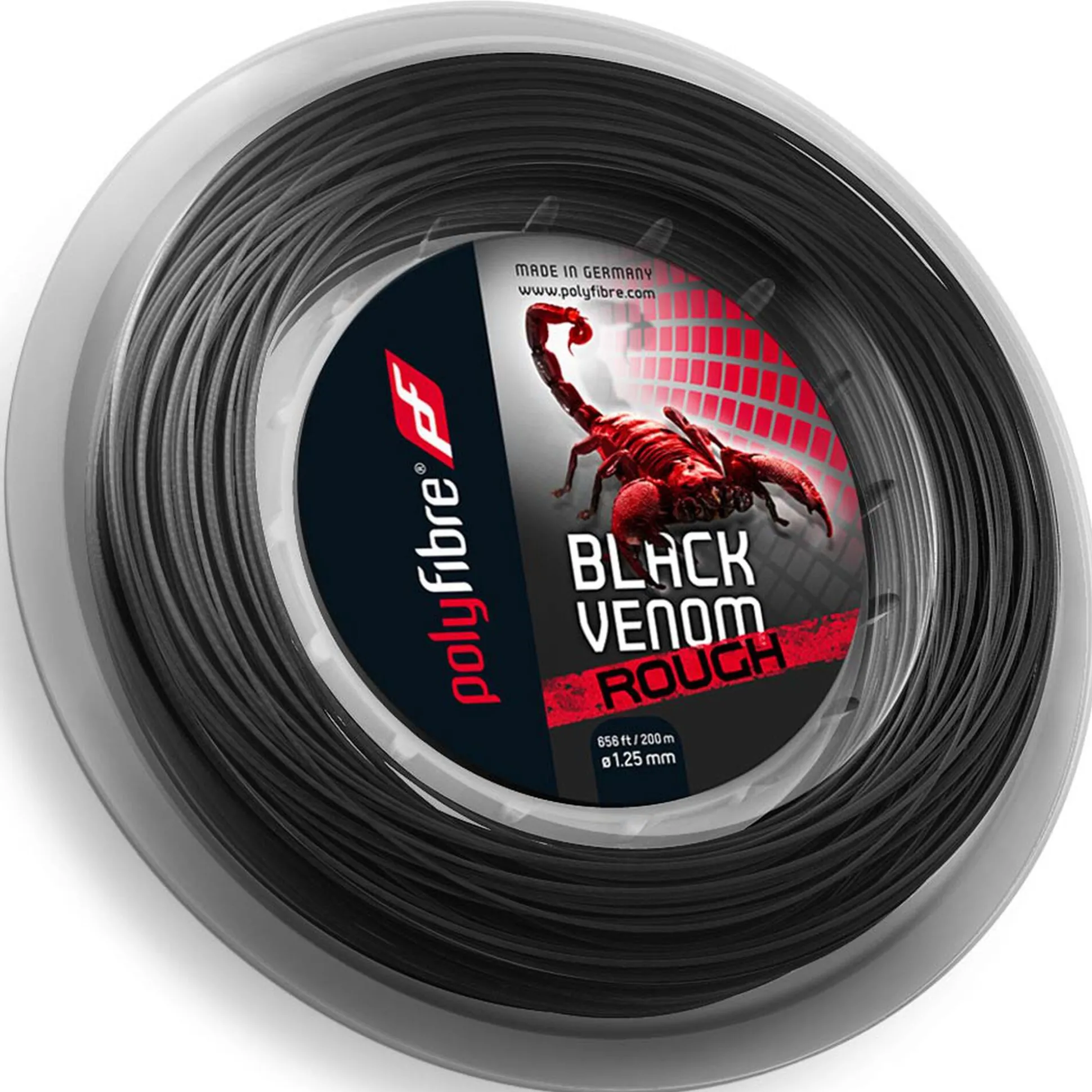 Flash Sale Venom Rough String Reel 200m - Black String Reels