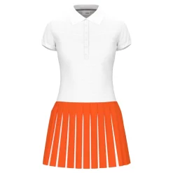 Cheap Vogue Dress Women - White, Orange Dresses