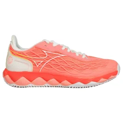 New Wave Enforce Tour CLAY Clay Court Shoe Women - Coral, White Clay Court Shoes