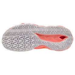 New Wave Enforce Tour CLAY Clay Court Shoe Women - Coral, White Clay Court Shoes