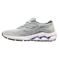 Cheap Wave Equate 7 Stability Running Shoe Women - Grey, Violet Running Shoes