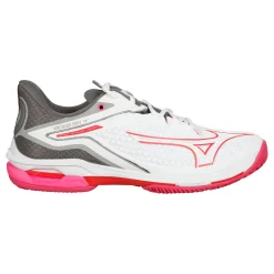 Store Wave Exceed Tour 6 Clay Court Shoe Women - White, Grey Clay Court Shoes