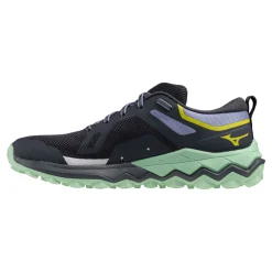 Cheap Wave Ibuki 4 Trail Running Shoe Women - Dark Blue, Mint Running Shoes